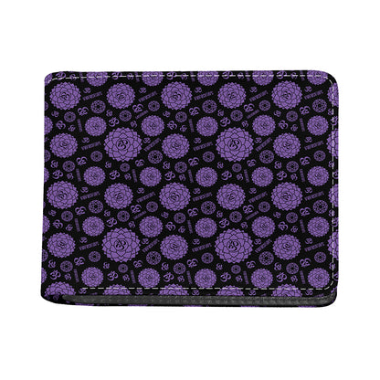 Sahasrara Chakra Pattern Print Bifold Wallet