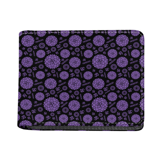 Sahasrara Chakra Pattern Print Bifold Wallet