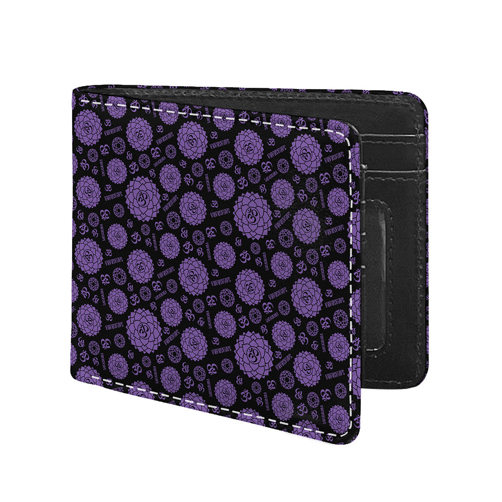 Sahasrara Chakra Pattern Print Bifold Wallet