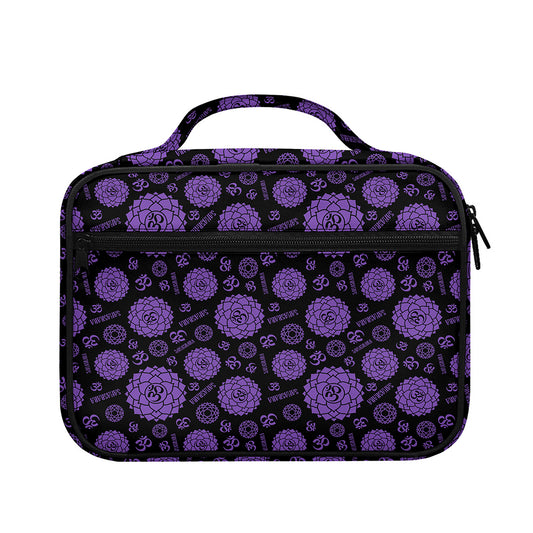 Sahasrara Chakra Pattern Print Briefcase Bible Bag
