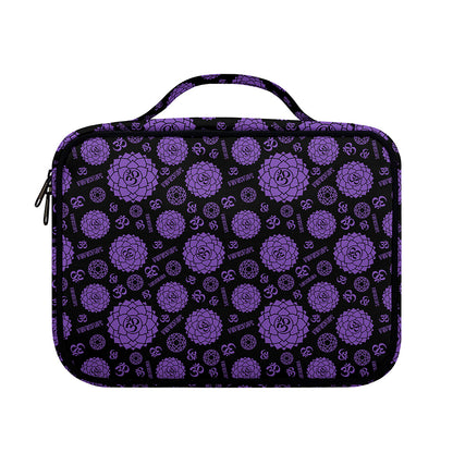Sahasrara Chakra Pattern Print Briefcase Bible Bag