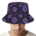 Sahasrara Chakra Pattern Print Bucket Hat