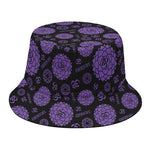 Sahasrara Chakra Pattern Print Bucket Hat