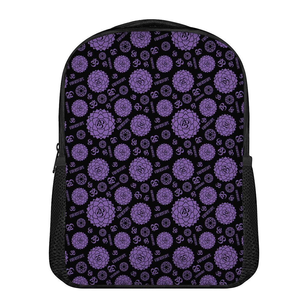 Sahasrara Chakra Pattern Print Casual Backpack