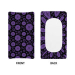 Sahasrara Chakra Pattern Print Changing Pad Cover