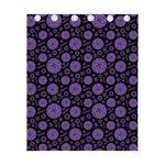Sahasrara Chakra Pattern Print Curtain