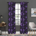 Sahasrara Chakra Pattern Print Curtain