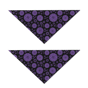 Sahasrara Chakra Pattern Print Dog Bandana