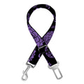 Sahasrara Chakra Pattern Print Dog Seat Belt