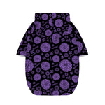 Sahasrara Chakra Pattern Print Dog Zip Up Hoodie