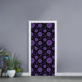 Sahasrara Chakra Pattern Print Door Sticker
