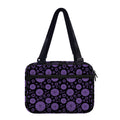 Sahasrara Chakra Pattern Print Double Strap Bible Bag