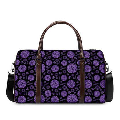 Sahasrara Chakra Pattern Print Duffle Bag