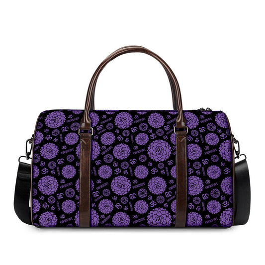 Sahasrara Chakra Pattern Print Duffle Bag