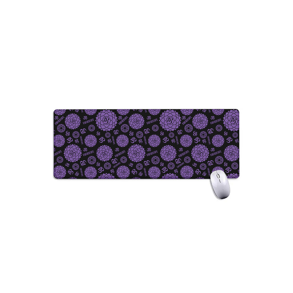 Sahasrara Chakra Pattern Print Extended Mouse Pad
