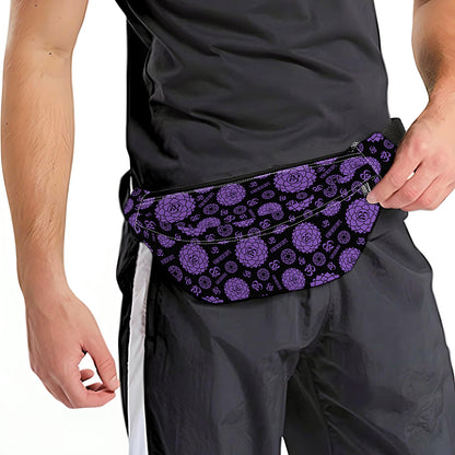 Sahasrara Chakra Pattern Print Fanny Pack