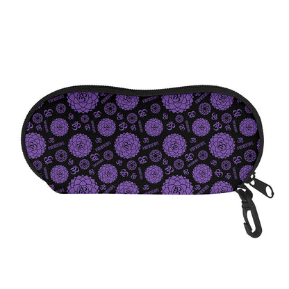Sahasrara Chakra Pattern Print Glasses Case