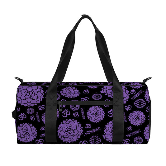 Sahasrara Chakra Pattern Print Gym Bag