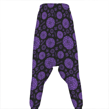 Sahasrara Chakra Pattern Print Hammer Pants