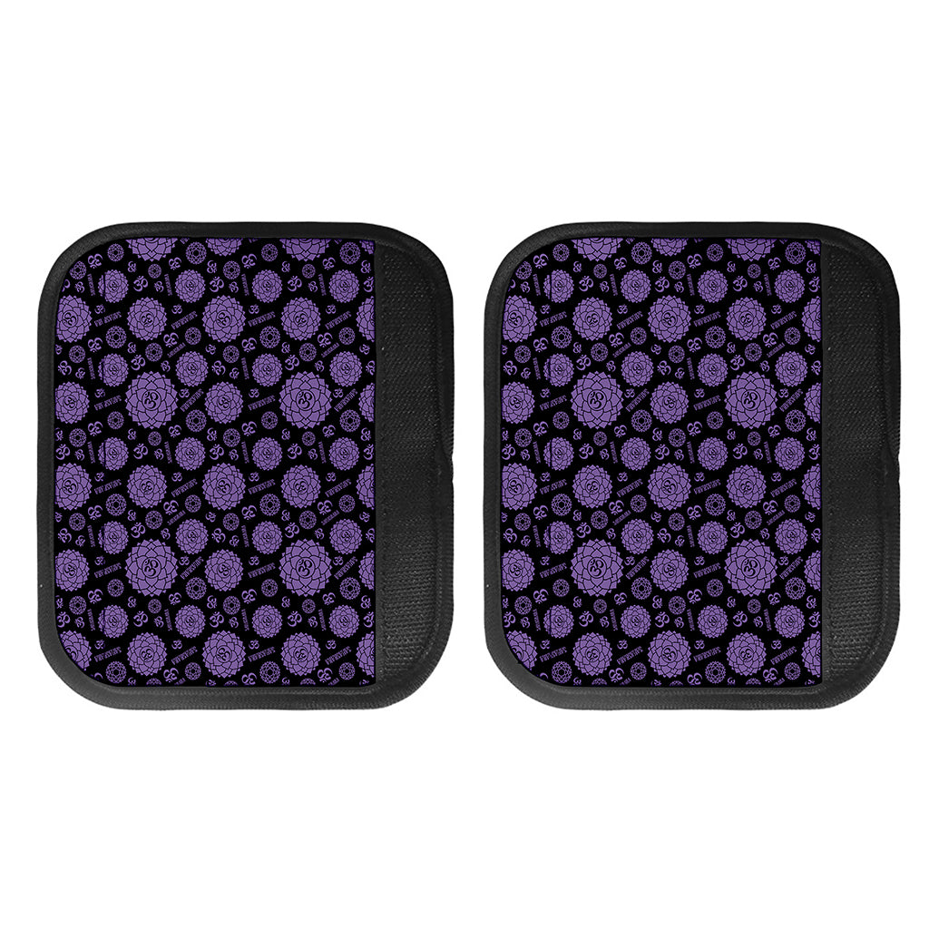 Sahasrara Chakra Pattern Print Handle Covers