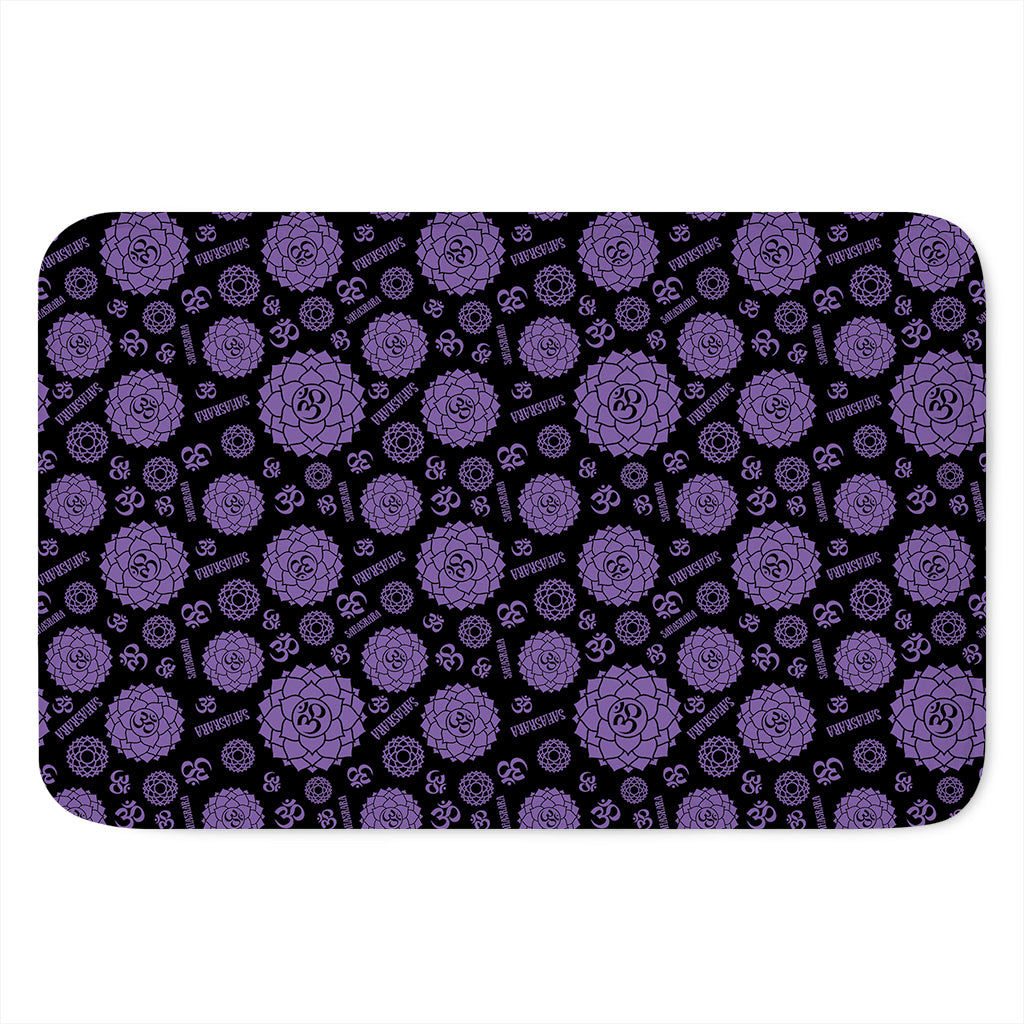 Sahasrara Chakra Pattern Print Indoor Door Mat
