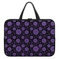 Sahasrara Chakra Pattern Print Laptop Sleeve With Handle