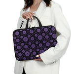 Sahasrara Chakra Pattern Print Laptop Sleeve With Handle