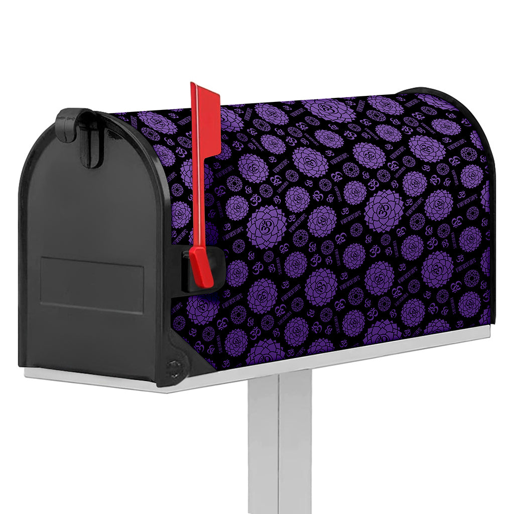 Sahasrara Chakra Pattern Print Mailbox Cover