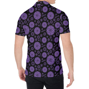 Sahasrara Chakra Pattern Print Men's Shirt