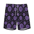 Sahasrara Chakra Pattern Print Men's Athletic Shorts
