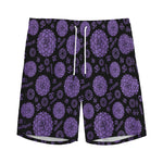 Sahasrara Chakra Pattern Print Men's Sports Shorts