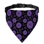 Sahasrara Chakra Pattern Print Over The Collar Dog Bandana