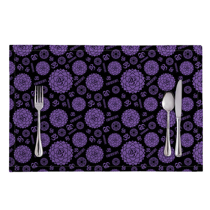 Sahasrara Chakra Pattern Print Placemat