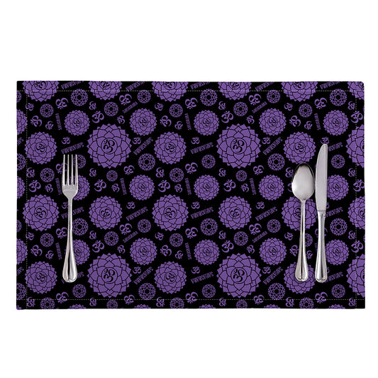 Sahasrara Chakra Pattern Print Placemat