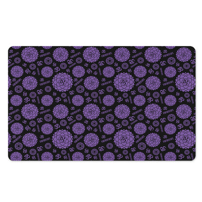 Sahasrara Chakra Pattern Print Polyester Doormat
