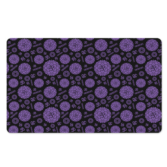 Sahasrara Chakra Pattern Print Polyester Doormat