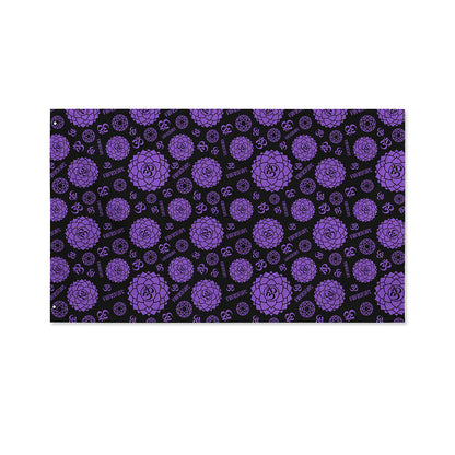 Sahasrara Chakra Pattern Print Polyester Flag