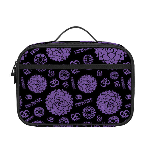 Sahasrara Chakra Pattern Print Portable Lunch Bag