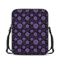 Sahasrara Chakra Pattern Print Rectangular Crossbody Bag