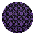 Sahasrara Chakra Pattern Print Round Blanket