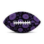Sahasrara Chakra Pattern Print Rugby Ball