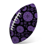 Sahasrara Chakra Pattern Print Rugby Ball