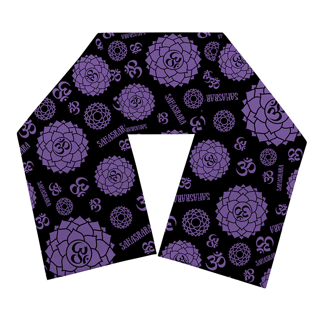 Sahasrara Chakra Pattern Print Scarf