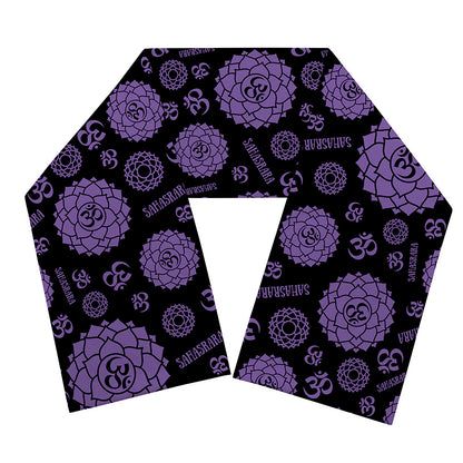 Sahasrara Chakra Pattern Print Scarf