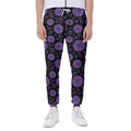 Sahasrara Chakra Pattern Print Joggers