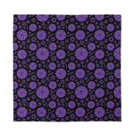 Sahasrara Chakra Pattern Print Silk Bandana