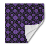Sahasrara Chakra Pattern Print Silk Bandana