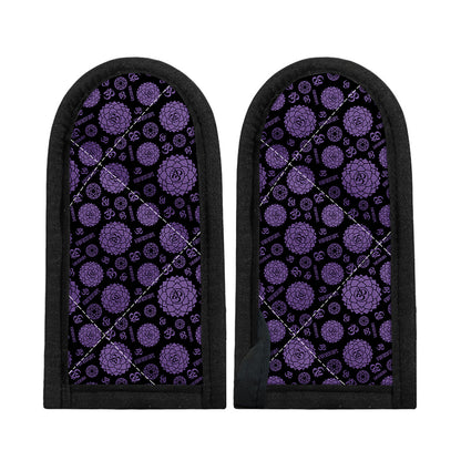 Sahasrara Chakra Pattern Print Skillet Handle Cover