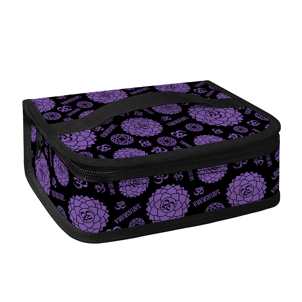 Sahasrara Chakra Pattern Print Small Lunch Bag