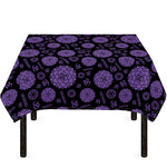 Sahasrara Chakra Pattern Print Tablecloth